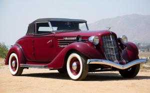 Auburn 851 Supercharged Dual Ratio Cabriolet 1935 года